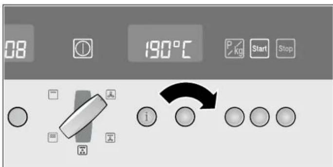 NEFF C57M70N3 - Betriebsart und Temperatur einstellen - 2