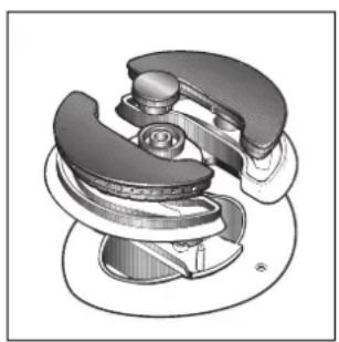 SCHOLTES CP 955G - Replacing the nozzles on separate "double flame" burners: - 1