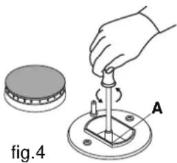 SCHOLTES CP 955G - Adaptation to a different type of gas - 2