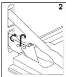 SCHOLTES FXN 336.1 XA - Disassembling the oven door - 2