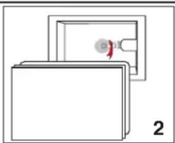 SCHOLTES FX 66.1G AN - Sostituzione della lampadina - 2