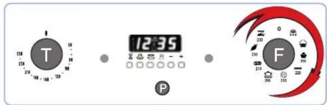 SCHOLTES FP 655.3 - Timer van het braadspit - 2