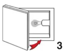 SCHOLTES FM 36.1 AN - Austausch der Backofenlampe - 3