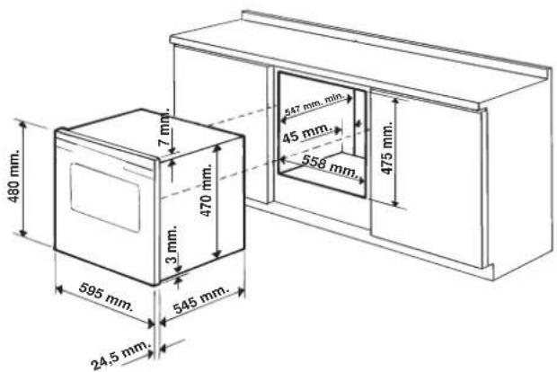 SCHOLTES FLR 934 XA - Encastrement - 1