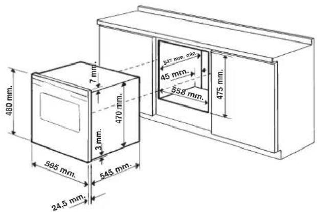 SCHOLTES FL 86 XA MT - Built-in appliance - 1