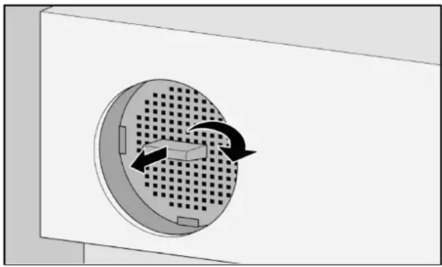 GAGGENAU RW424260 - Aktivkohlefilter wechseln: - 1