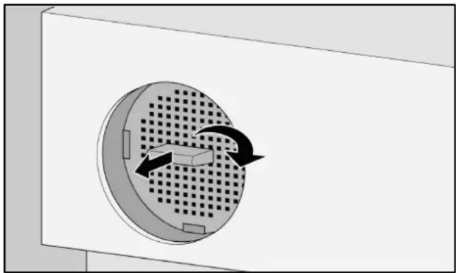 GAGGENAU RW424260 - Actiefkool filter vervangen: - 1