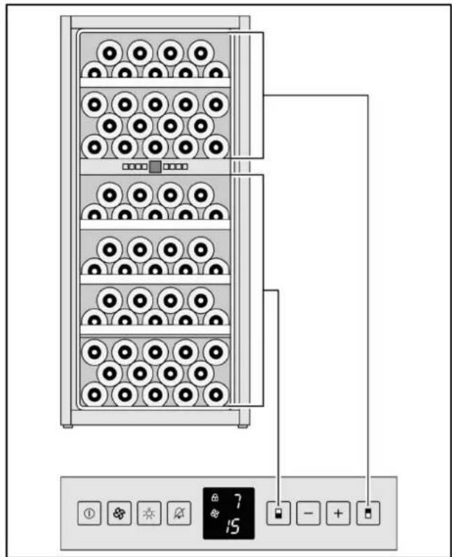 GAGGENAU RW424260 - Réglage de la température - 1