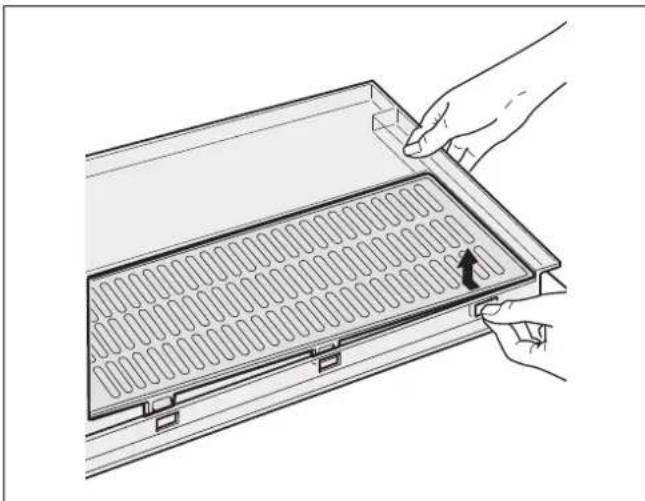 GAGGENAU RT242202 - Vochtfilter eruit halen - 1