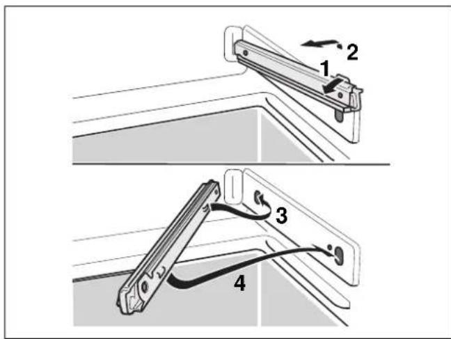 GAGGENAU RT242202 - Installing extension rails - 1