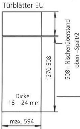 GAGGENAU IK 513 032 - Einbaukühlschrank Nische SINK 14/6 (1778 mm) - 4