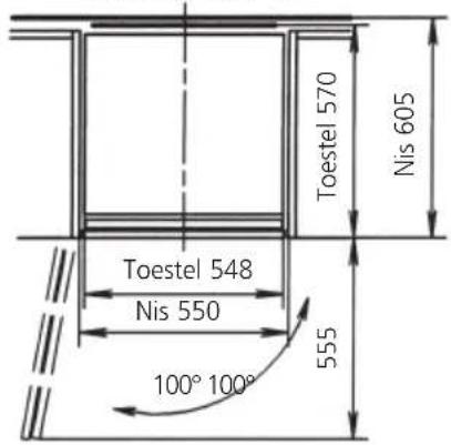 GAGGENAU IK 513 032 - Inbouwkoelkast   Nis SINK 14/6 (1778 mm) - 5
