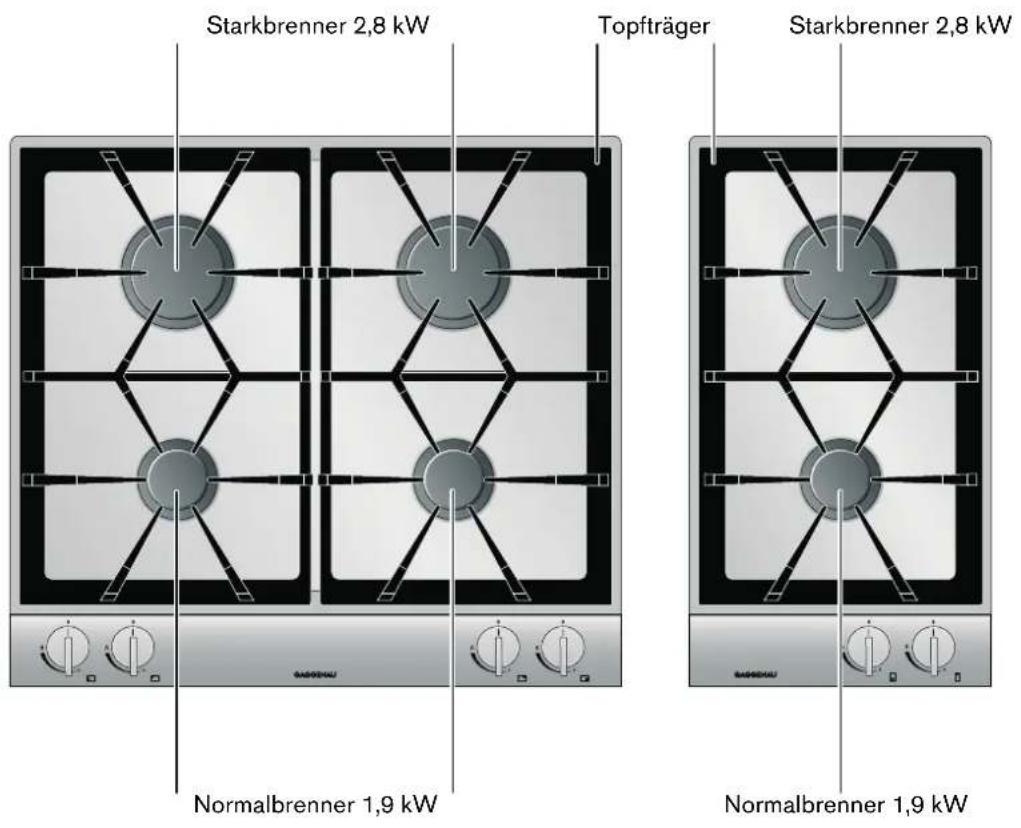 GAGGENAU VG 232 222 - Gas-Kochfeld - 1