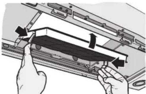 GAGGENAU AW561191 - Inserting the filter: - 2