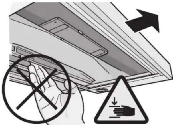 GAGGENAU AW561191 - Evacuación del filtró de carbón activo uso: - 1