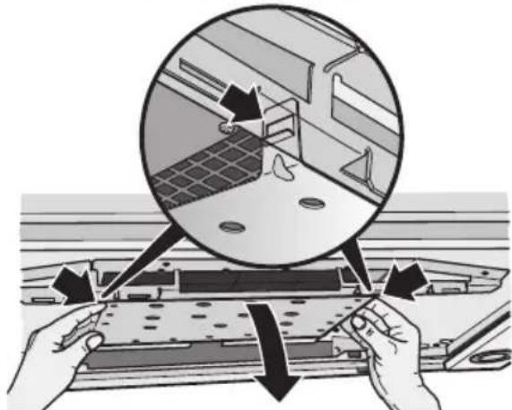 GAGGENAU AW561191 - Inserting the filter: - 1