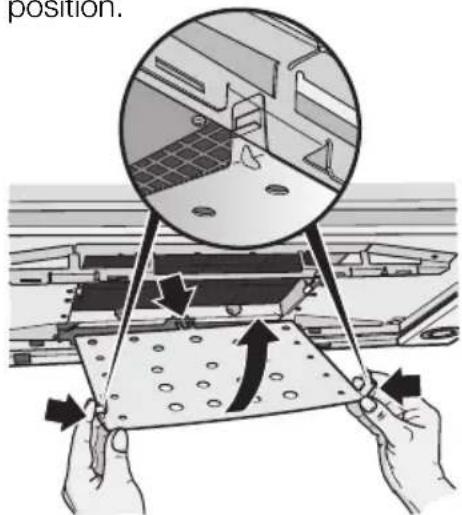 GAGGENAU AW561191 - Inserting the filter: - 3