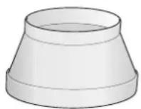 GAGGENAU AW400190 - Anschluss Abluftrohr ∅ 120 mm - 2