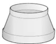 GAGGENAU AW400120 - Raccordement d'un conduit d'évacuation ∅ 120 mm - 2