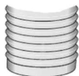 GAGGENAU AW400120 - Conexión de tubos de evacuación con 120 mm de diámetro - 1