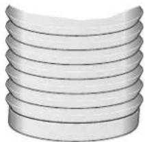 GAGGENAU AW400120 - Connection of 150 mm ∅ exhaust air pipe (recommended size) - 1