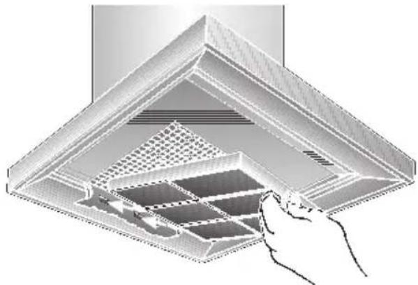 GAGGENAU AW260190 - Inserting the filter: - 1