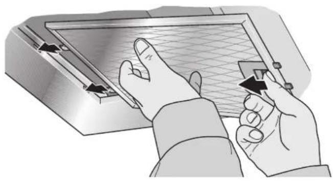 GAGGENAU AW221190 - Aus- und Einbauen der Metall-Fettfilter - 1