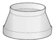 GAGGENAU AW221120 - Anschluss Abluftrohr 120 mm - 2