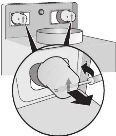 GAGGENAU AW221120 - Smontaggio dei cappucci di sicurezza - 1