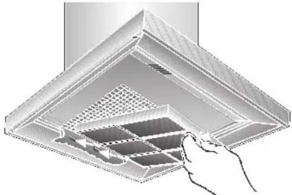 GAGGENAU AW260170 - Mise en place du filtre: - 1