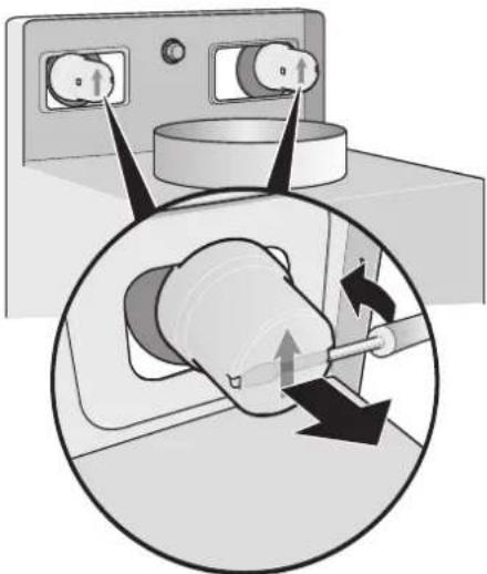 GAGGENAU AW 220170 - Desmontagem das capas de segurarca - 1