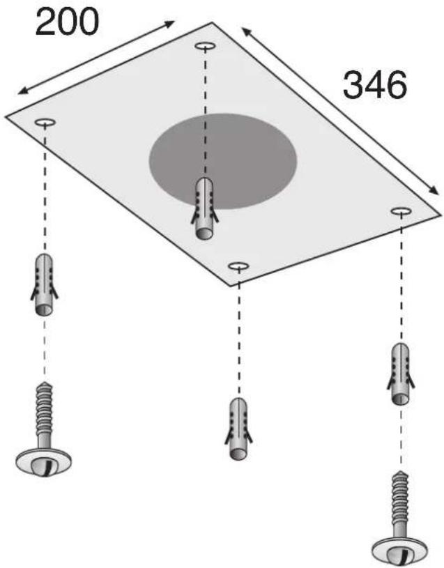 GAGGENAU AI402120 - Montaje de la campana extractora: - 1