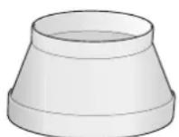 GAGGENAU AI402150 - Ligação dum tubo de exaustão ∅ 120 mm - 2