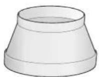 GAGGENAU AI400120 - Ligação dum tubo de exaustão ∅ 120 mm - 2