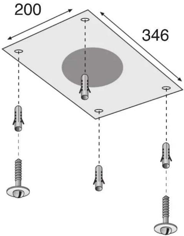 GAGGENAU AI400120 - Montage de la hotte : - 1