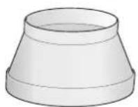 GAGGENAU AI400120 - Aansluiting luchtafvoerbuis ∅ 120 mm - 2