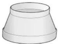 GAGGENAU AI400120 - Connection of 120 mm ∅ exhaust air pipe - 2