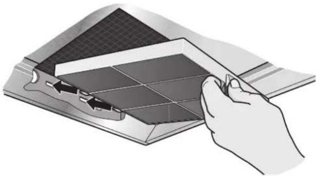 GAGGENAU AI221120 - Dépose et incorporation des filtres au charbon actif - 1