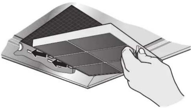 GAGGENAU AI221120 - Ein- und Ausbau den Aktivkohlefilters - 1