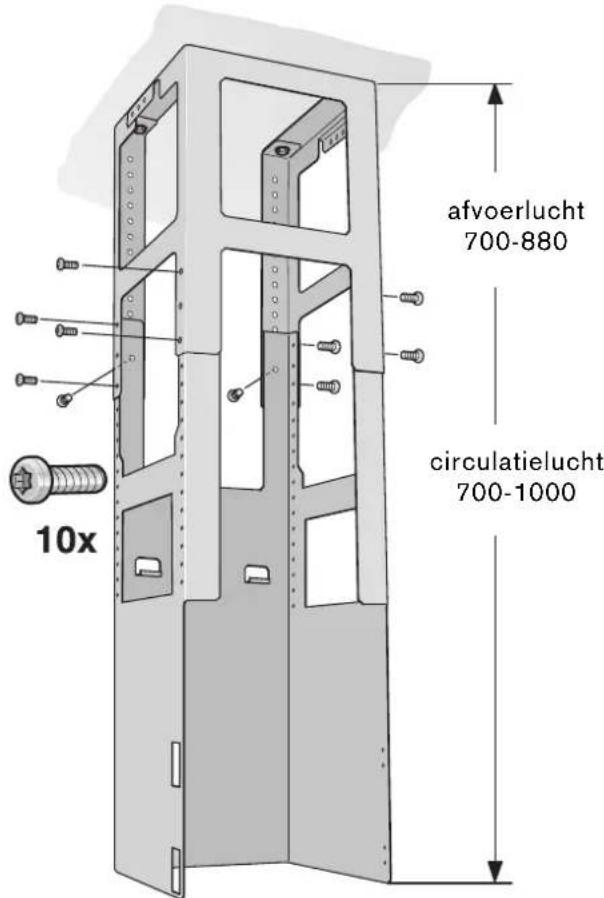 GAGGENAU AI221120 - Montage van het onderste draagstel - 1