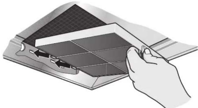 GAGGENAU AI221120 - Installing and removing the activated carbon filters - 1