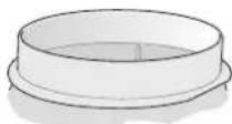 GAGGENAU AI221120 - Connection of 150mm exhaust air pipe (recommended size) - 2