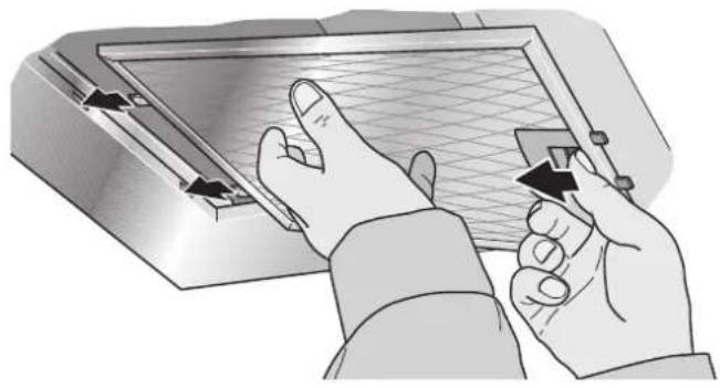 GAGGENAU AI220190 - Desmontar y montar los filtros antigrasa metálicos - 1