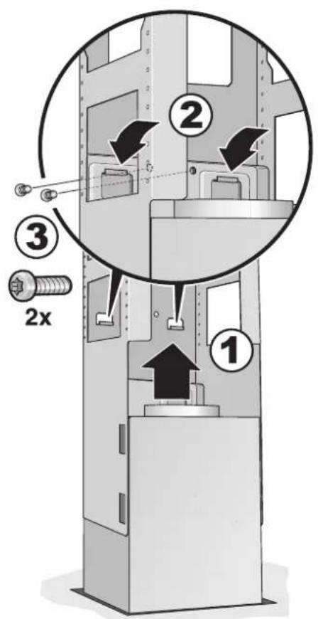 GAGGENAU AI220190 - Montagem do exaustor - 1