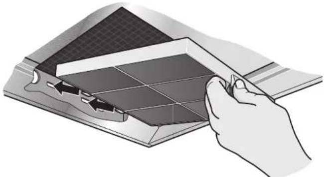 GAGGENAU AI220120 - Installing and removing the activated carbon filters - 1