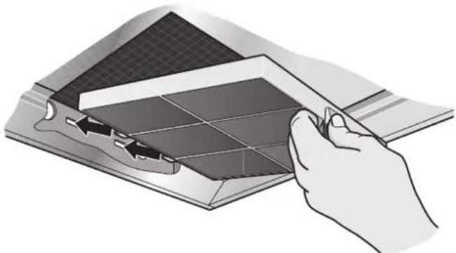 GAGGENAU AI220100 - Montar e desmontar os filtros de carvão activo - 1