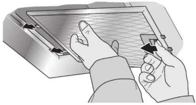 GAGGENAU AI 221100 - Aus- und Einbau der Metall-Fettfilter - 1