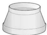 GAGGENAU AI 221100 - Collegamento del tubo dell'aria di scarico 0 120 mm - 2