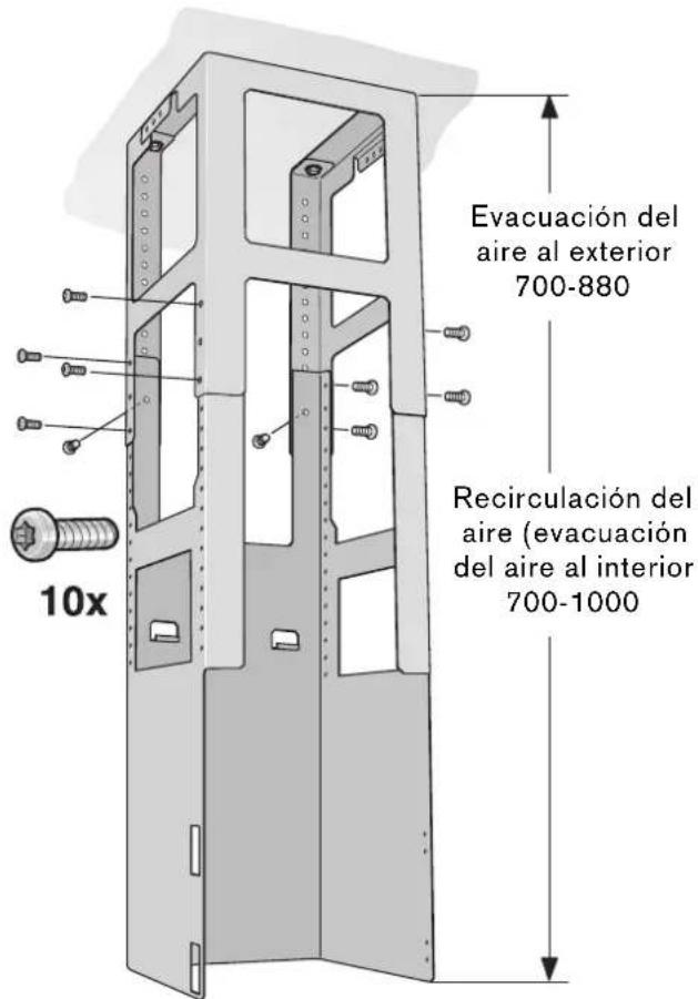 GAGGENAU AI 221100 - Montaje del bastidor de soporte inferior - 1