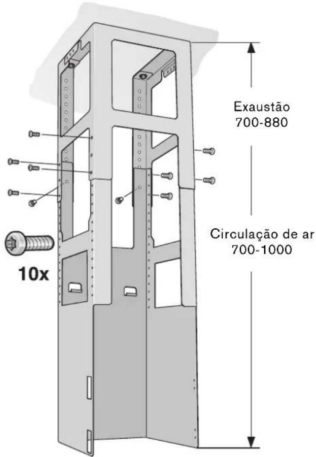 GAGGENAU AI 221100 - Montagem da armação de suporte inferior - 1